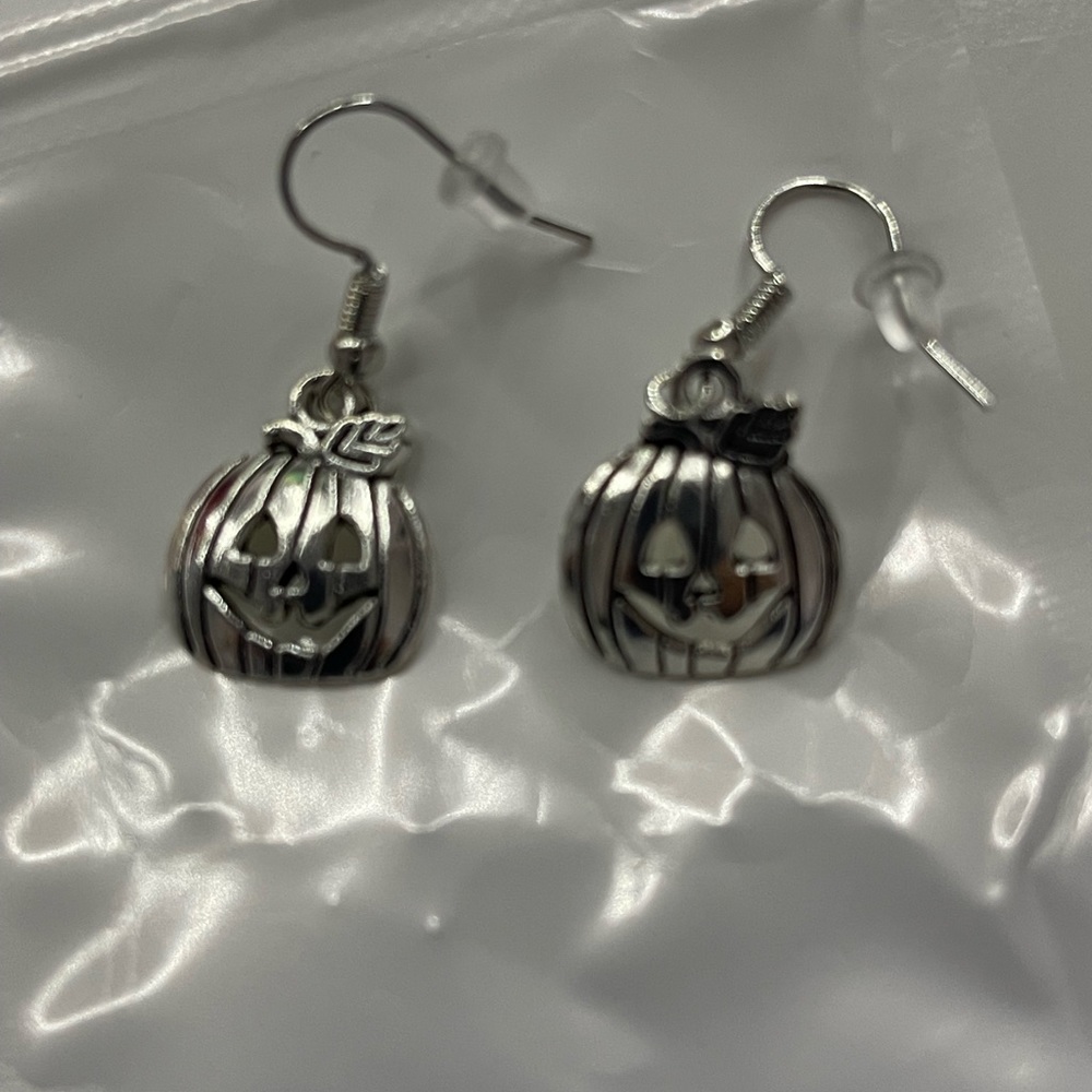 Pumpkin earrings